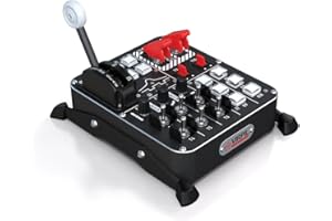 VIRPIL Controls - Uniwersalny panel sterowania #2 do symulatorów lotu, gier komputerowych, systemu sterowania lotem z biegiem lądowania, Flight SIM Button Box, panel kokpitu