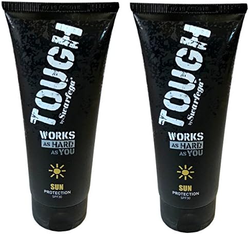 (PACK OF 2) Swarfega Tough 100ml Waterproof SPF30 Sun Block - Sun Cream for Work or at Home