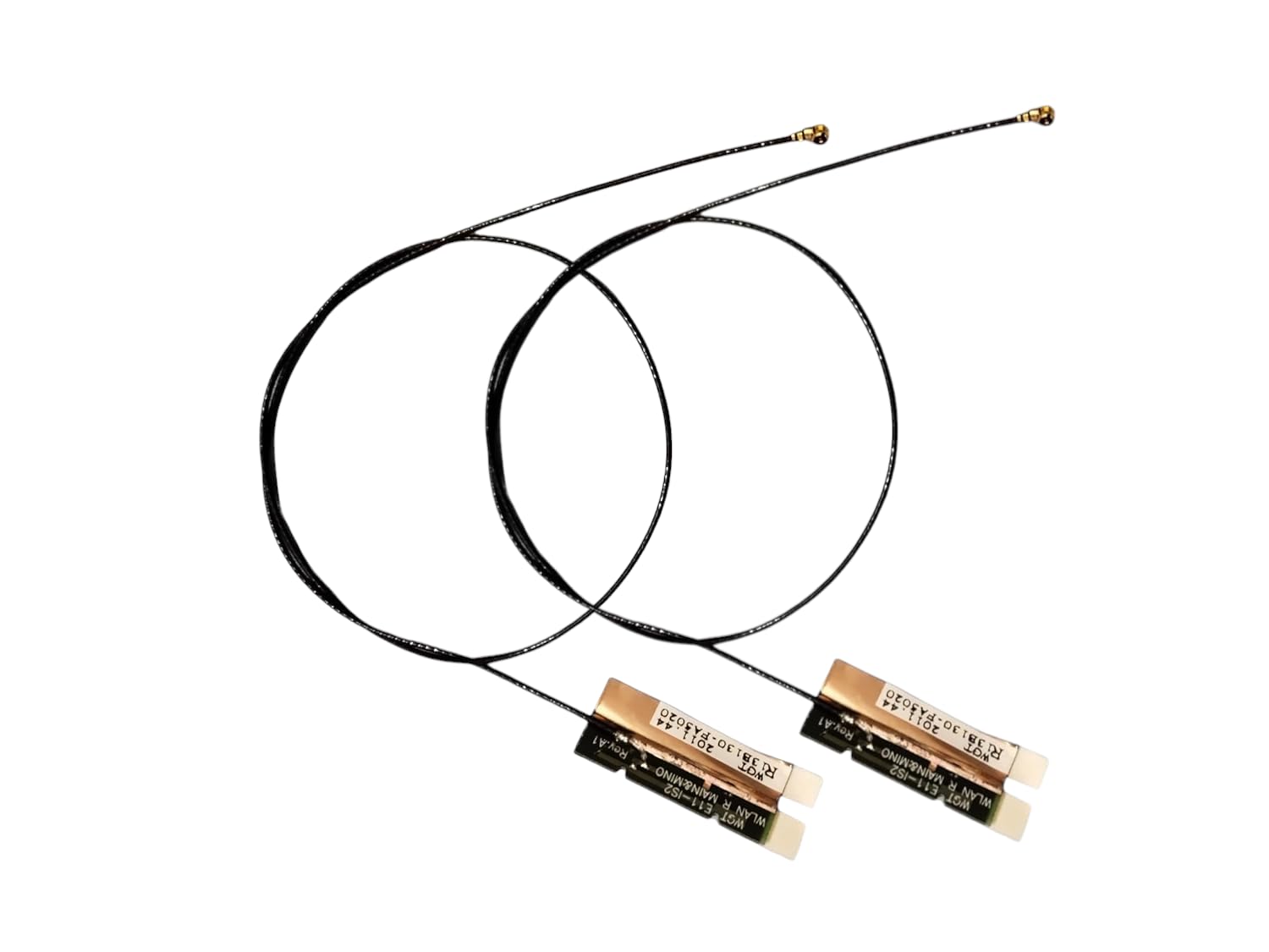 NISTECH 3dbi PCB Antenna (Pack of 2) Bluetooth 1.13 Cable 40cm GSM PCB 700-2700Mhz Antenna with WiFi 2.5Ghz to 5.8 IPX IPEX WLAN Laptop Bluetooth Wireless Module - 2pcs