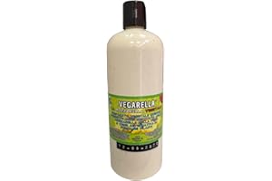 Vegarella® | XL | Mozzarella di Anacardi Cremosa 500ml | 100% Vegetale | 100% Organica | Formaggio Vegan Filante | Fonde come la Mozzarella Vaccina!