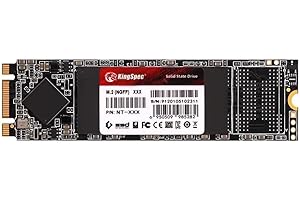 Kingspec M.2 SSD 2280 2TB Internal Solid State Drive SSD M.2 SATA III 6Gb/s SATA HDD NGFF SSD 2280mm 3D NAND HDD Dysk twardy do komputera stacjonarnego Laptop (prędkość odczytu/zapisu do 550/500MB/s)