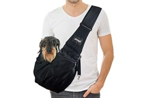NATUYA Honda para perro pequeño, correa ajustable de mano, bolsa impermeable para enfriar la eslinga/agradable para el verano