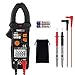 Produktbild Tacklife CM03 Multimeter Digital Voltmeter Amperemeter 6000 Counts Stromzange Strommesszange Clamp Meter mit Messleitung Batterie für AC/DC Spannung Strom Widerstand Kapazitanz NCV Funktion
