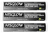 NisGlow Glutathione Skin White Pills for Glow Brightening Fairness Smooth Nourishing with Vitamin C Supplement for Women Men - Pack of 3 - NG-1 RS.7497 (38.00% Off) - Amazon
