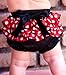 Red Polka Dot Satin Diaper Cover juDanzy Bloomer 0-6 Months Color: Red Polka Dot Satin Size: 0 - 6 Months