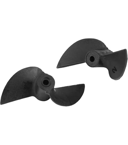 Hélice 2 Pales 1/8 2 Hélices Pour Bateau RC – Diamètre 30 Mm, Pas 40 Mm – 2 Pales, Gauche Et Droite – Pour Arbre 1/8 Hydroplane Rc