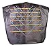 Salon Barbers Cutting Collar, Magnetic Waterproof Colouring Cape-black Color (Pack of 1)