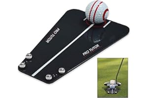 FYBLOSSOM Golf Tempo Trainer Putting Tutor, Golf Rückkehr Puttingmatte Golfspieler Golf Putting Spiegel Training Golf Der Spiegel Setzt Ausrichtung Golfzubehör Swing Trainer Üben Sie Ihr Putting Alignment Tool