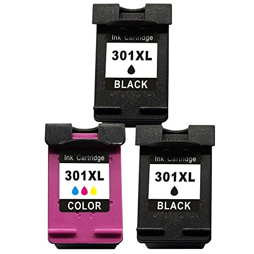 Inmax Cartridge Ersatz für HP301XL Passend zu HP Drucker All-in-One Multipack 3 Farbig Sortiert