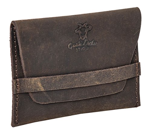 Preisvergleich Produktbild Visitenkartenhülle Gusti Leder Studio Marshall Kartenhülle Kartentasche Geldtasche Vintage Retro Braun 2A35-26-54