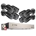 Produktbild ZOSI CCTV 720P HD Überwachungsset 8CH TVI DVR Recorder 8 x 1280TVL Außen Video Überwachungskamera System, 1TB Festplatte
