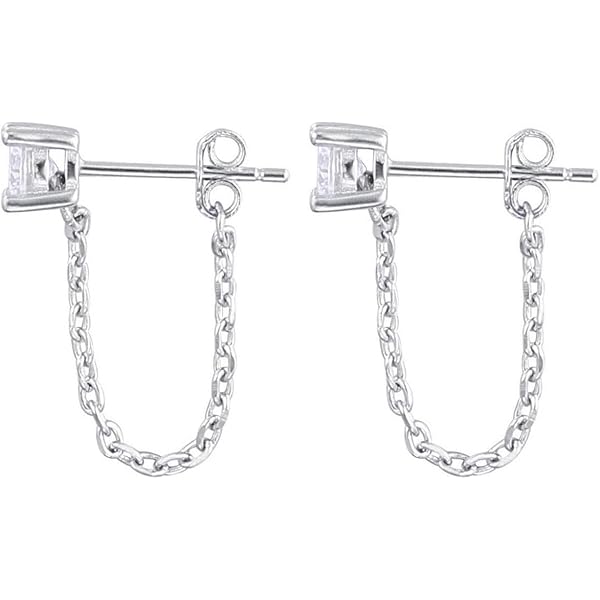 Bracciale rigido placcato oro 18 carati, cuore e zirconi