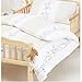 Baroo Just Giraffe Toddler Bed Duvet Cover and Pillowcase Set