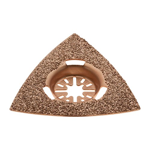 2 Bosch Multifunktionswerkzeuge Zubehör FEIN MultiMaster Dreieckige Carbidraspel, 78 mm Einhell Makita Milwaukee Skil WORX Sonicrafter von KROP - 3