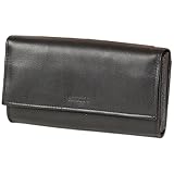 6 Geldscheinfächer - eins davon hinter dem Trinkgeldfach | großes Kleingeldfach / Münzfach - extra verstärkt: Kein Aufreißen des Münzfaches mehr!