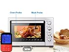 Grillthermometer Digital Wasserabweisend 5S Barbecue Grill Thermometer Fleischthermometer, LED-Anzeige – Bild 5