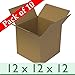 Produktbild Umzugskarton, quadratisch, stabil, 2-wellig, 305 x 305 x 305 mm, 10 Stück