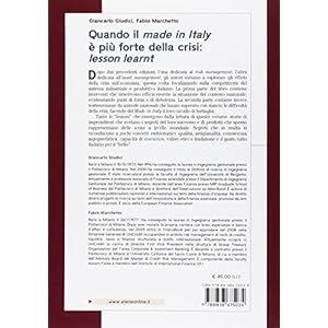 Quando il made in Italy è più forte della crisi: lesson learnt