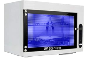 FETCOI UV-Desinfektionsschrank Sterilisator Sterilisationsmaschine 10L-15L für zahnärztliche Medizinische 34 * 22 * ​​24 cm