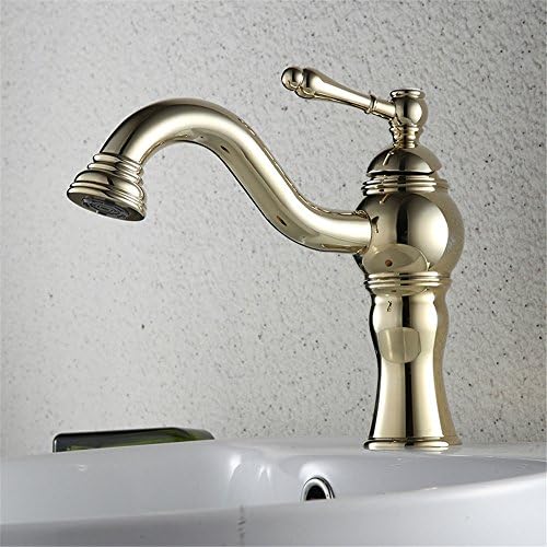Znzbzt Antique Bathroom Sink Vessel Faucet Basin Mixer Tap Retro back-up mixing faucet full copper hot and cold-water basin mixer single on-the-water faucet
