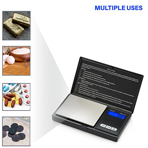 Smart Weigh SWS600 Digitale Taschenwaage Küchenwaage Briefwaage 600 x 0.1g - 4