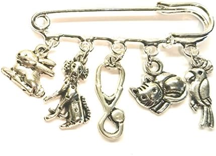 Animal vet Horse Pin Brooch nurse Kilt Pin Bespoke gift Veterinary Surgeon
