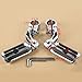 Tengchang Chrome 1.25" 3.2cm Adjustable Highway Foot Pegs Pedals For Harley Davidson New