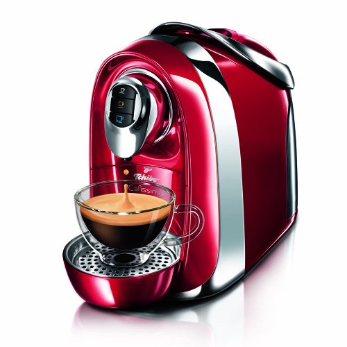 Tchibo Cafissimo Compact Kaffeekapselmaschine, Rot - 2