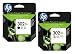 Produktbild 1x Set Original XL HP Tintenpatrone F6U68AE F6U67AE HP 302XL HP 302 XL für HP Officejet 4650 - BLACK + Color - Leistung: BK ca. 480 / Color ca. 330 Seiten/5%
