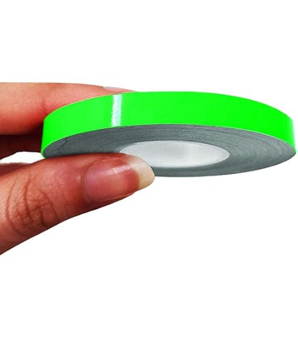 10 m strisce decorative 30 mm ologramma verde auto moto