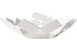 Alessi MT01 W La Stanza Dello Scirocco Basket, White, 24.5 x 23.2 x 6.2 cm