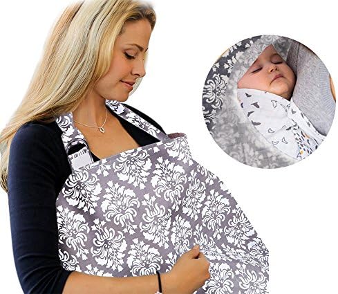 Mture Nursing Covers, Breastfeeding Cover Nursing Cover Infinity Nursing Scarf for Breastfeeding
