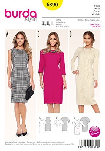 Preisvergleich Produktbild Burda Schnittmuster Kleid 6890