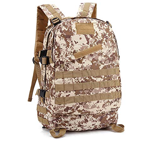 Shuzhen,Bolsa de camuflaje táctico impermeable Oxford mochila deportes al aire libre mochila(color:Color digital del desierto)