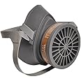 ISTARA Half Mask Respirator, Chemical Cartridge Gas Mask PVC Material Industrial Gas Mask Reusable Chemical Respirator Spray Paint Mask For Dust, Organic Vapor, Odor Control