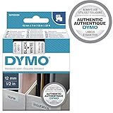 dymo cinta textil Las etiquetas auténticas DYMO D1 son adecuadas para una amplia variedad de tareas de etiquetado en casa y en la oficina