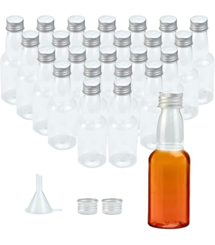 Bottigliette Liquori 50 Ml - 30 Pezzi Con Tappi, Etichette E Imbuto Per Party E Regali - Foto 10