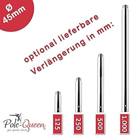 POLE DANCE Verlängerung 1000 mm Original POLE-QUEEN© ✅ Jetzt die Stange ganz einfach verlängern ✅