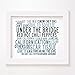 Produktbild LISSOME Art Studio Red Hot Chili Peppers Print - Anthology - Unframed Lyrics Poster