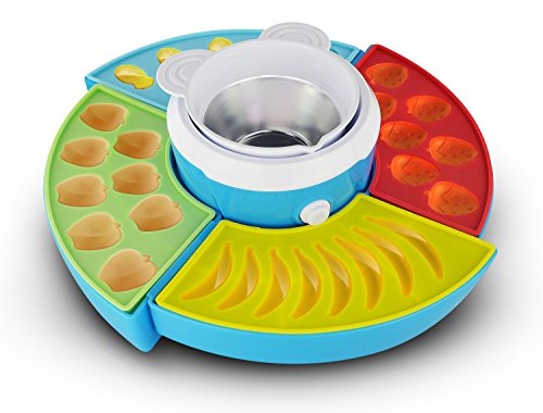 Gummibärchen-Weingummi Maschine,Gummibärchen Maker,Jelly Candy,Schokofondue Schmelztopf: 270 ml Leistung:45 Watt Quarz Heizsystem