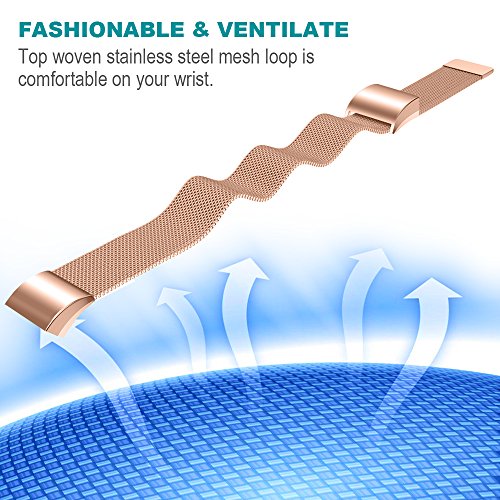 Correa para Fitbit Charge 2 con Protectores de Pantalla AFUNTA 3 Packs TPU Pel culas de Protecci n con 1 Correa de Acero Inoxidable Pulseras de Repuesto 150mm-225mm Rose oro reviews Correa para Fitbit Charge 2 con Protectores de Pantalla AFUNTA 3 Packs TPU Pel culas de Protecci n con 1 Correa de Acero Inoxidable Pulseras de Repuesto 150mm-225mm Rose oro