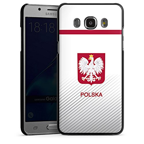 Samsung Galaxy J5 Duos (2016) Hülle Case Handyhülle Polen EM Trikot Fußball Europameisterschaft