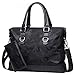 Produktbild Herren Tasche Oxford Handtasche Querschnitt Casual Bag Business Bag Aktentasche Schultertasche Diagonal Paket,CamouflageBlack+Wallet-38*29*7cm