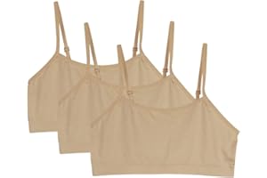 YINI Zurück zu Schule 1 Stück/3 Stück Mädchen-Sport-BHS-Westen Unterwäsche-Oben justierbarer Schulter-Bügel