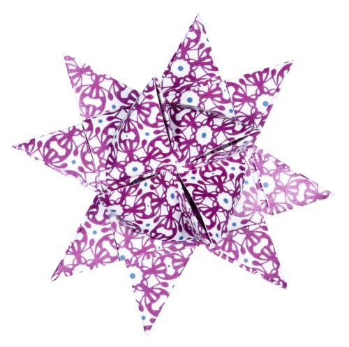 Ursus 16120000 – Faltstreifen Fröbelsterne, 144 Streifen, 1,5 x 60 cm, 120 g / qm - 5