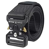 【Fully Adjustable and No-Hole-Design】 Effectively Protecting the webbing with no hole; Fully adjustable to fit your waist better