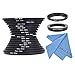 Produktbild CAM-ULATA 20 Teiliges Filteradapter Step Up / Step Down Ringe Set 82mm 77mm 72mm 67mm 62mm 58mm 55mm 52mm 49mm 37mm 30mm Objektivadapter Adapterringe Filteradapter Schwarz für Canon Nikon Sony Sigma