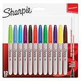 sharpie marker Sharpie Permanent-Marker FINE, 12er Blisterkarte