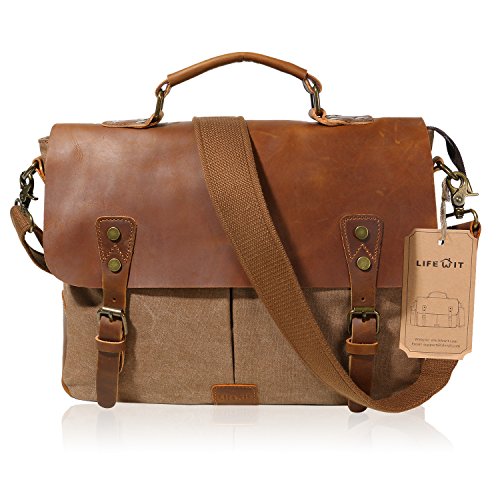 Lifewit Vintage Umhängetasche - 3