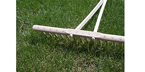Traditioneller Vollholz-Rechen ‚Holzer‘- Handwerksqualität aus Österreich B52cm-15 Z inken - 3